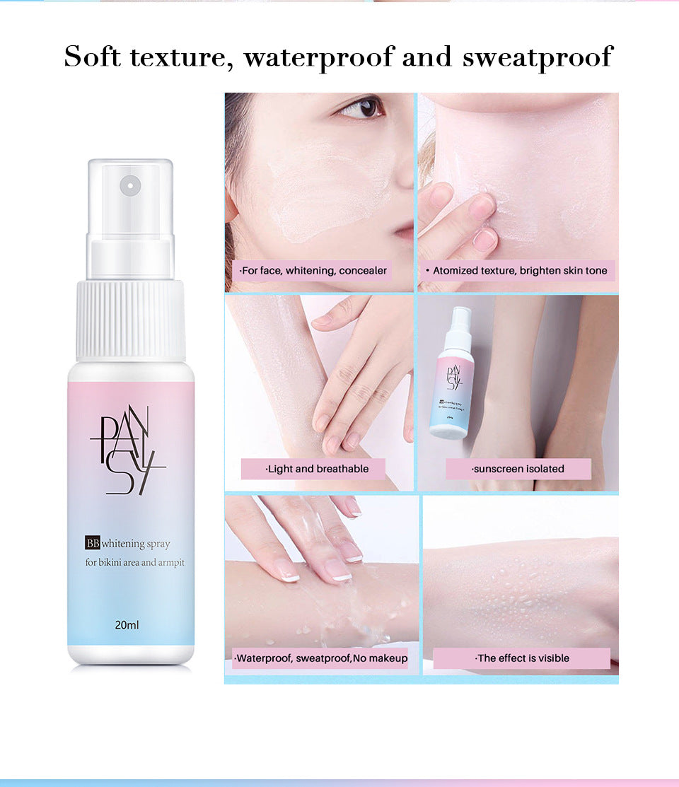 Spray Fond de Teint BB Cream 20ml – Correcteur Hydratant & Éclat Longue Durée