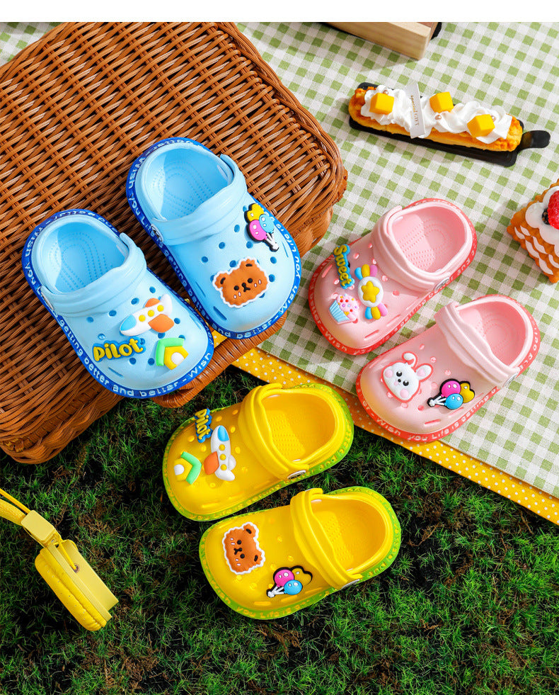 Chaussures Sandales Enfant Été – Légères, Antidérapantes & Design Cartoon pour Garçons et Filles