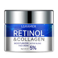 Crème Visage Rétinol LGRAMER – Anti-rides, Raffermissante & Éclat 30g/60g