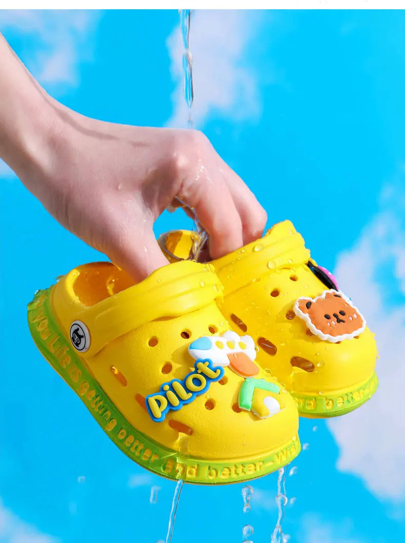 Chaussures Sandales Enfant Été – Légères, Antidérapantes & Design Cartoon pour Garçons et Filles