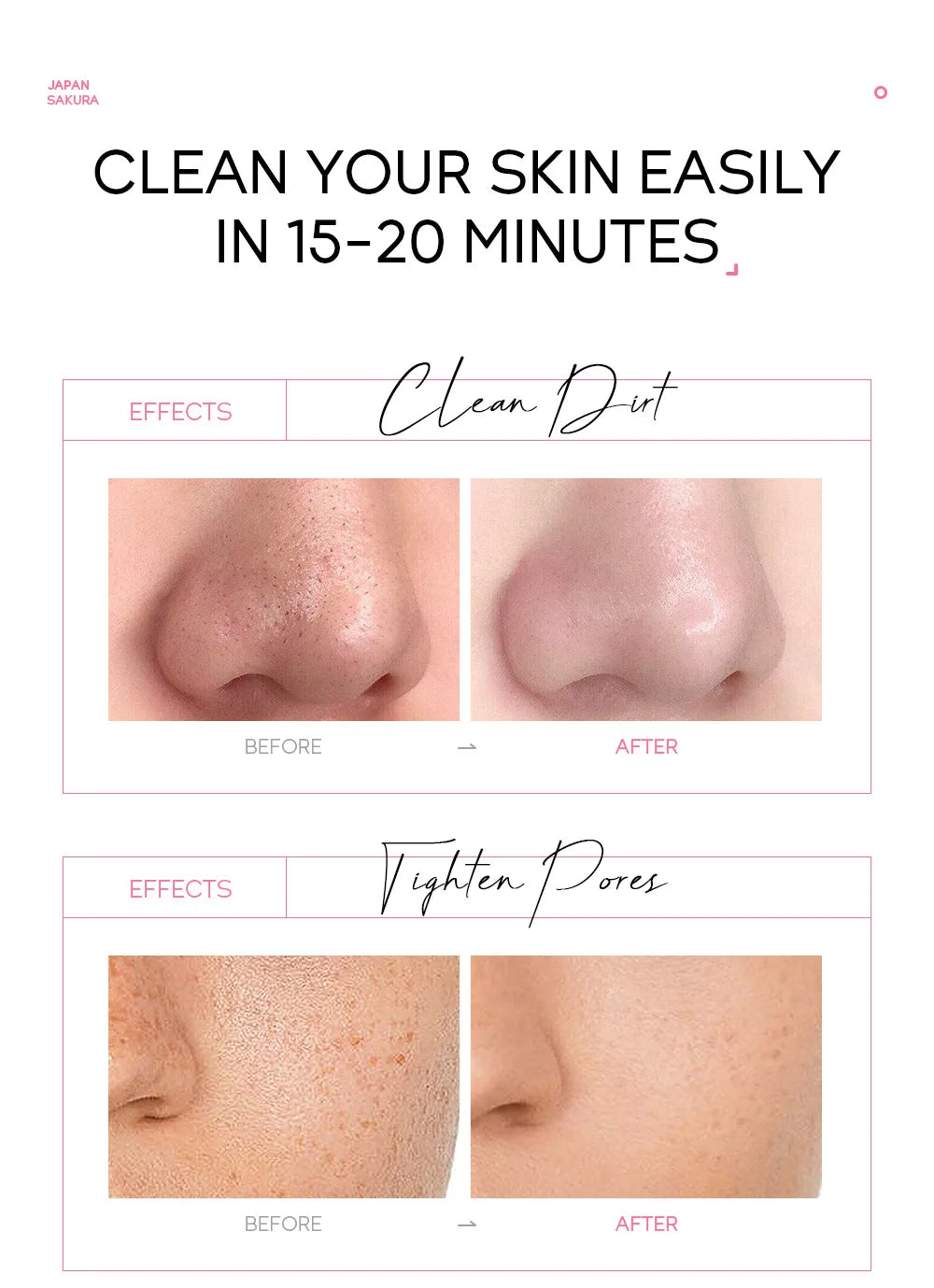 Masque Peeling Or 24K Sakura LAIKOU – Exfoliant & Éclat du Teint