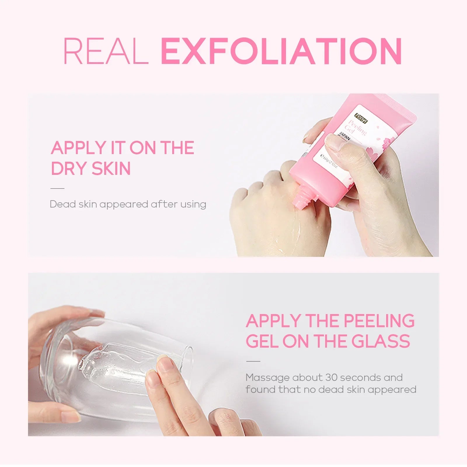 Gel Exfoliant Nettoyant Visage FENYI – Soin Blanchissant & Hydratant