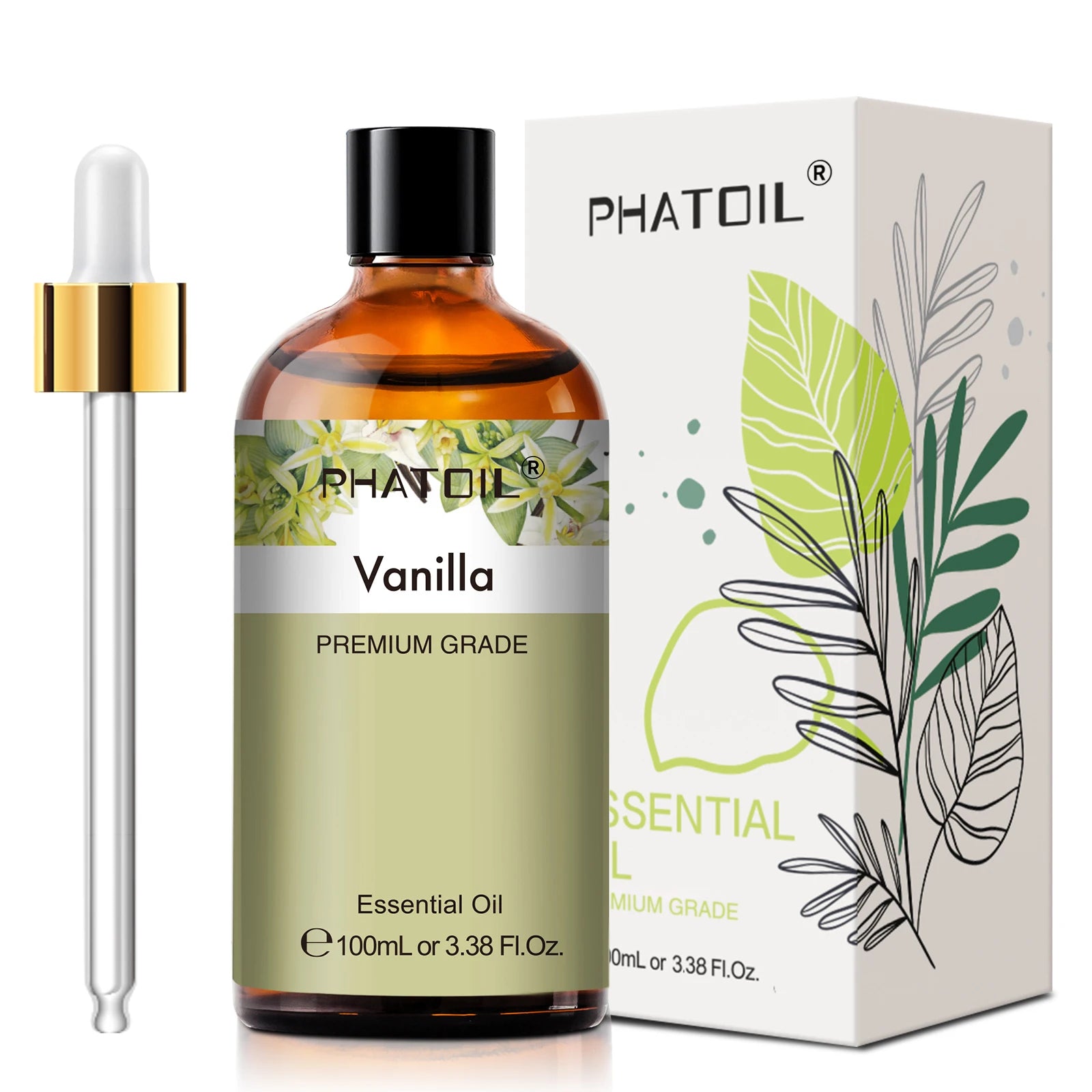Huile Essentielle Pure PHATOIL 100ml – Aromathérapie, Diffuseur & Bougies