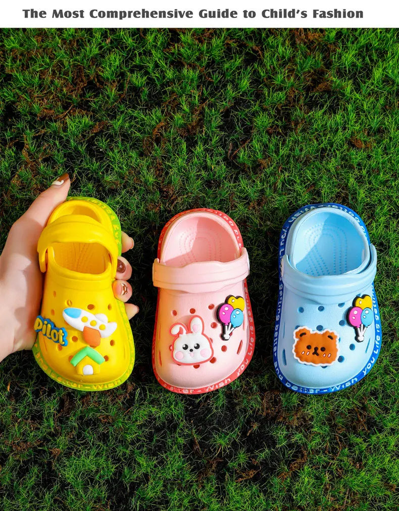 Chaussures Sandales Enfant Été – Légères, Antidérapantes & Design Cartoon pour Garçons et Filles