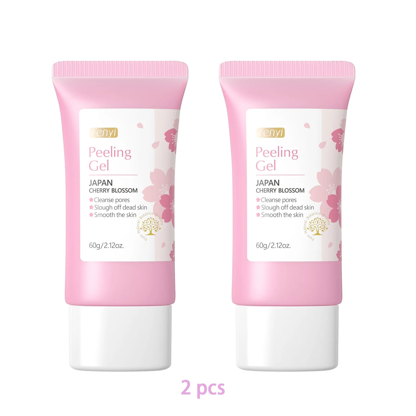Gel Exfoliant Visage Sakura FENYI – Soin Nettoyant & Hydratant 60g