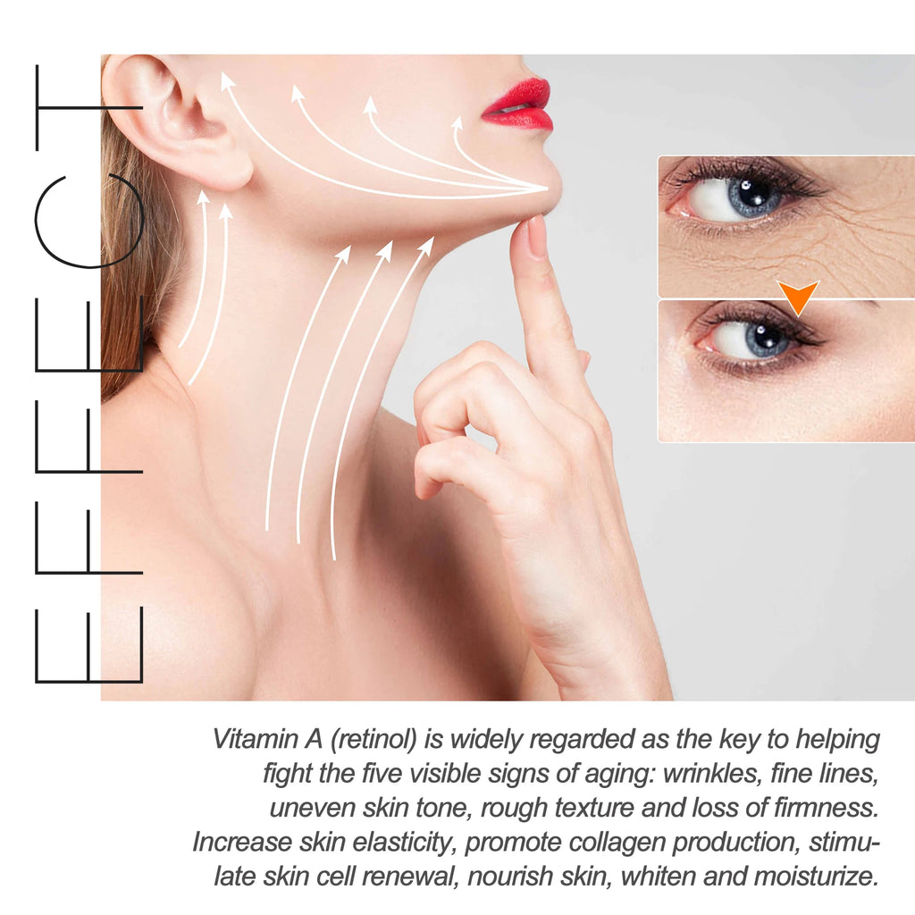 Crème Visage Rétinol & Collagène Jour & Nuit – Anti-âge & Hydratante 30ml