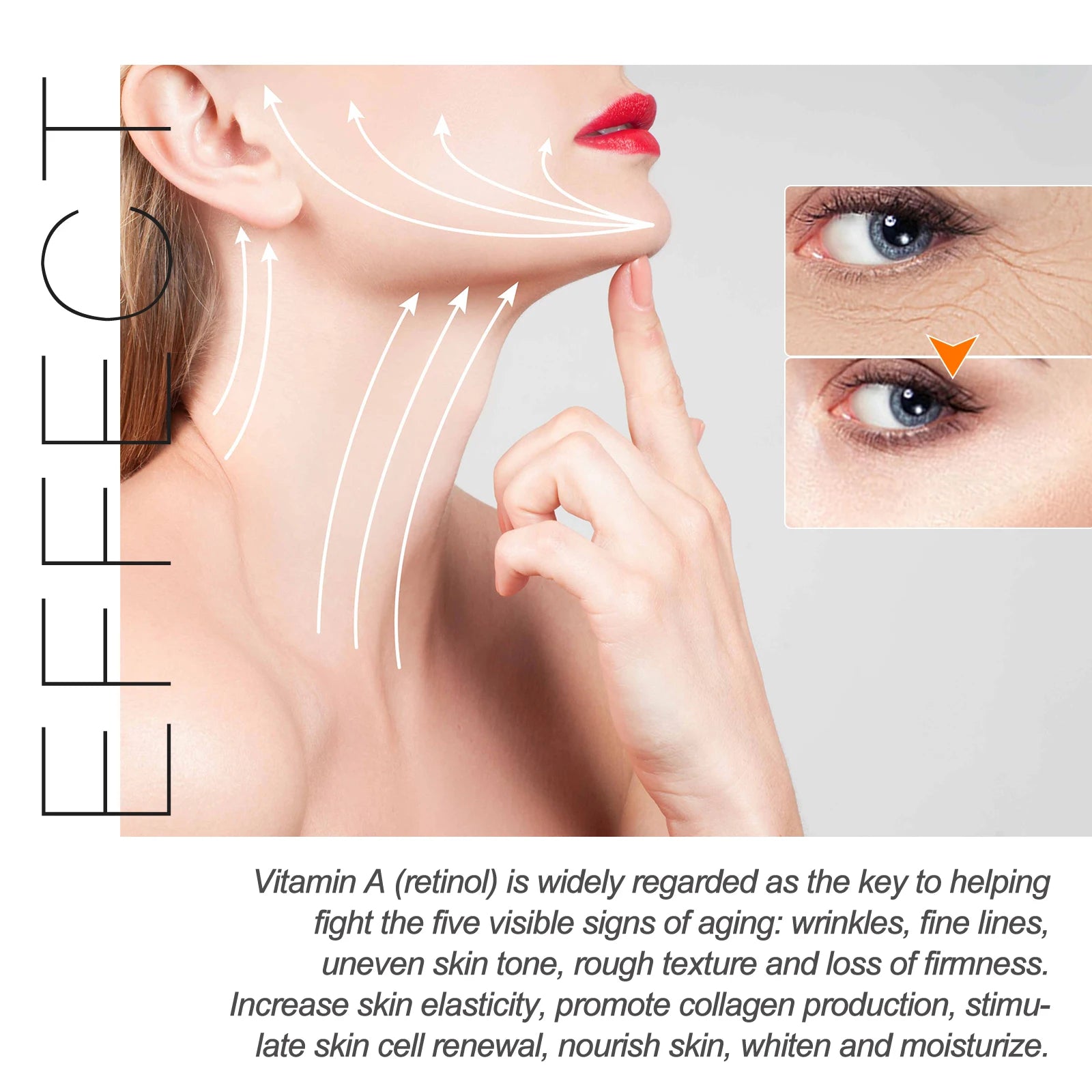 Crème Visage Rétinol & Collagène Jour & Nuit – Anti-âge & Hydratante 30ml
