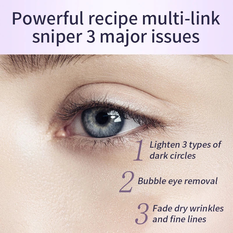 Crème Yeux Roller Massant O'CHEAL – Anti-rides, Anti-Cernes & Acide Hyaluronique 20g