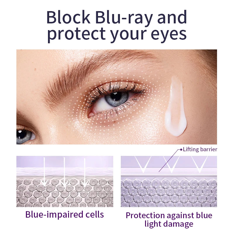 Crème Yeux Roller Massant O'CHEAL – Anti-rides, Anti-Cernes & Acide Hyaluronique 20g