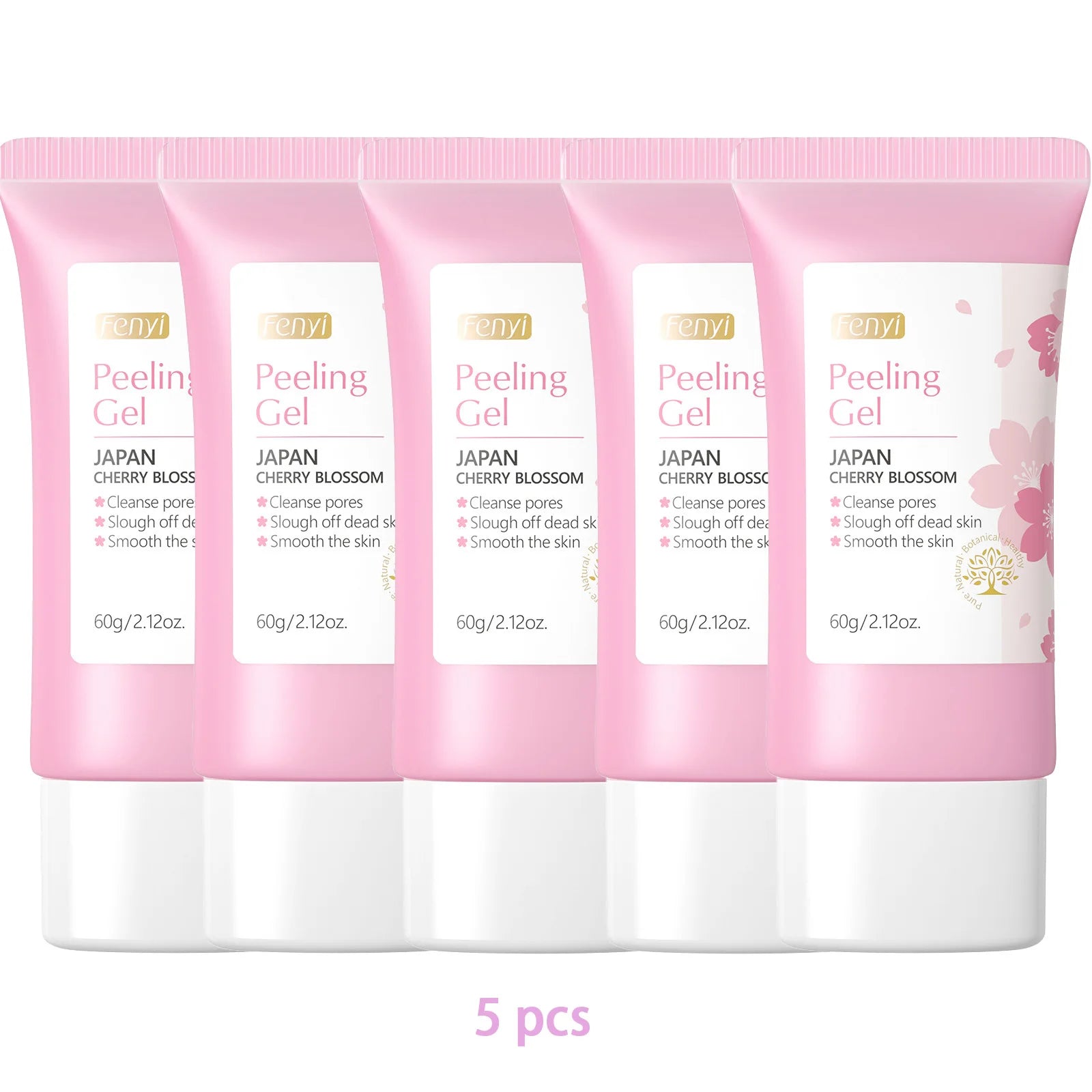 Gel Exfoliant Visage Sakura FENYI – Soin Nettoyant & Hydratant 60g