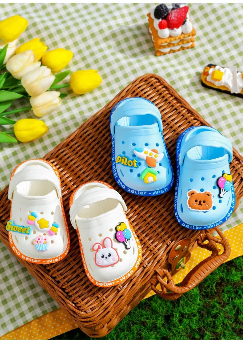 Chaussures Sandales Enfant Été – Légères, Antidérapantes & Design Cartoon pour Garçons et Filles