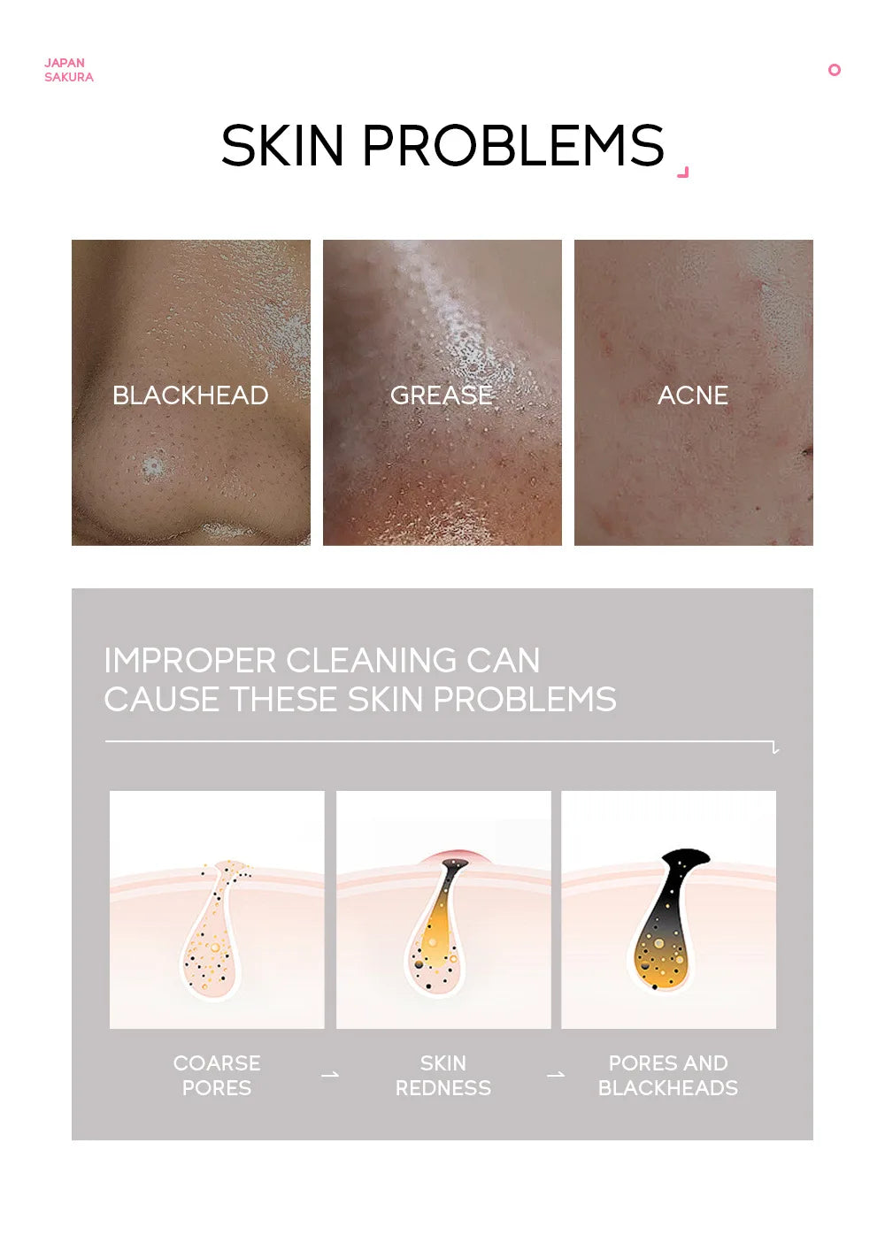 Masque Peeling Or 24K Sakura LAIKOU – Exfoliant & Éclat du Teint