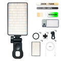 Lumière Selfie LED Magnétique Rechargeable – 3 Modes, 120 LEDs, Clip Universel pour Téléphone & Ordinateur