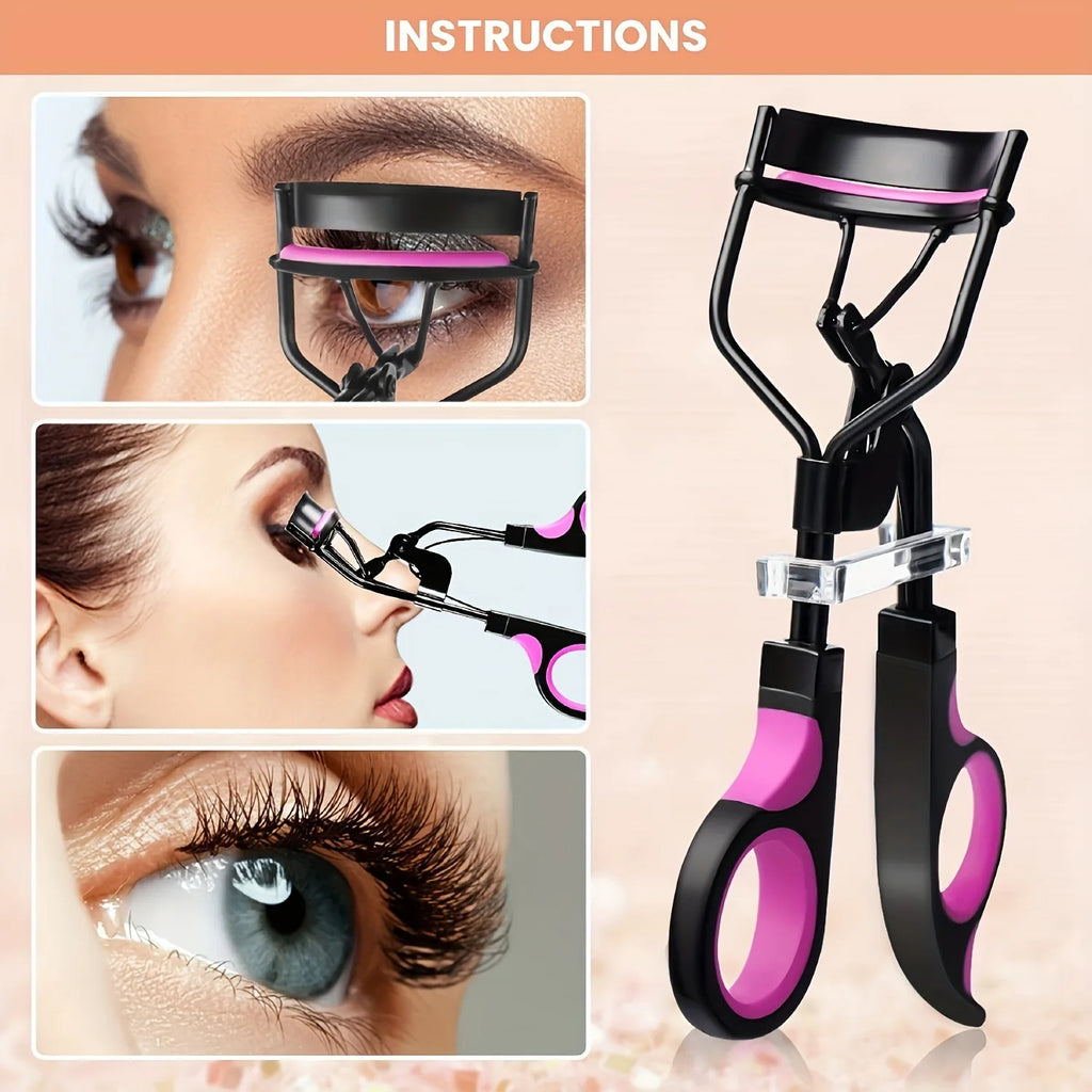 Recourbe-Cils Professionnel 11/16 Pièces avec 10 Recharges – Pince à Cils Longue Durée pour Femme