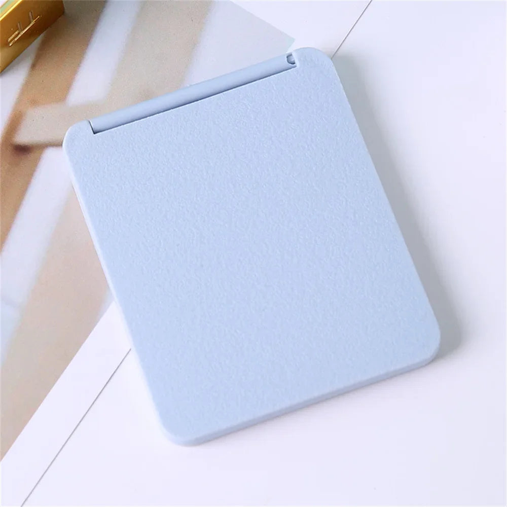 Miroir Pliable Double Face – Miroir de Poche Portable pour Étudiante, Bureau & Décoration
