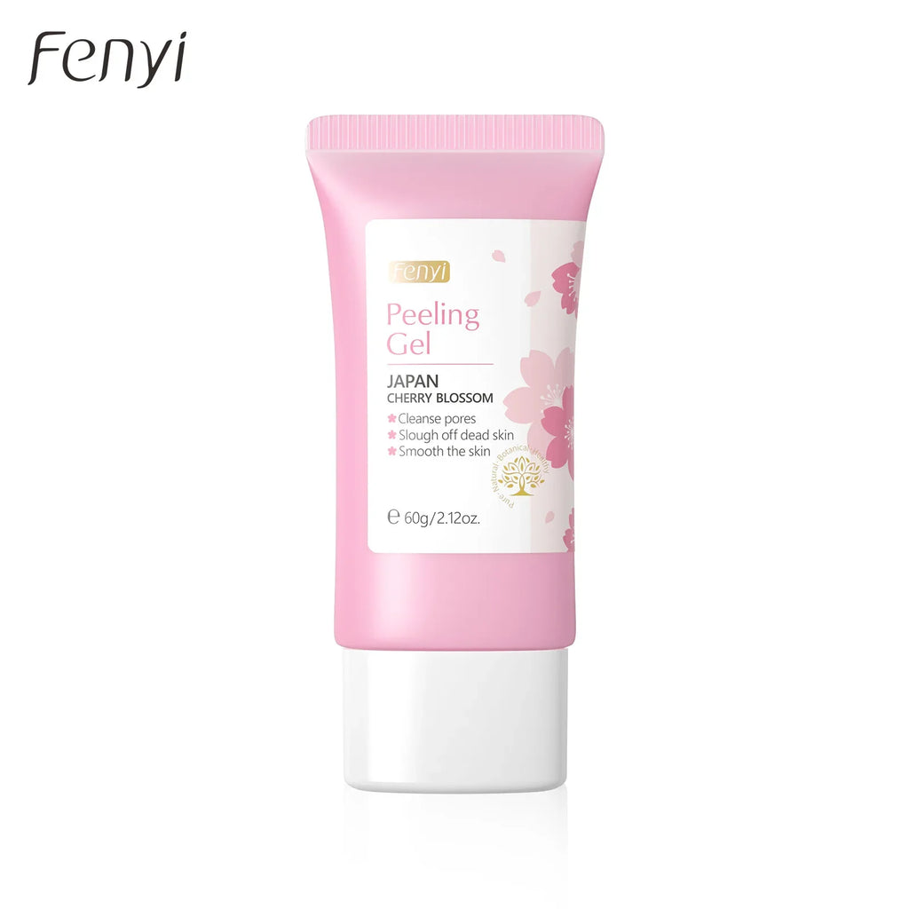 Gel Exfoliant Visage Sakura FENYI – Soin Nettoyant & Hydratant 60g