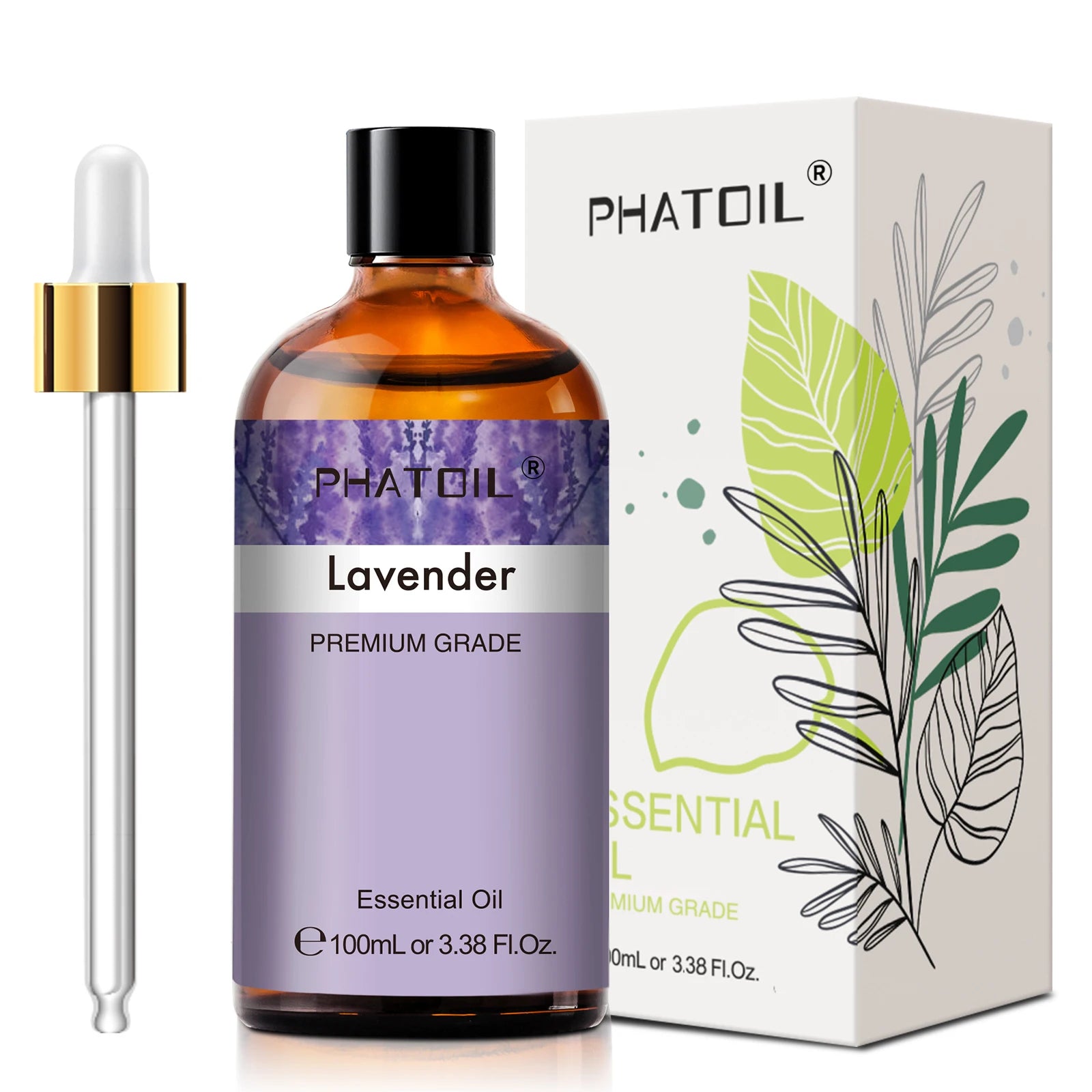 Huile Essentielle Pure PHATOIL 100ml – Aromathérapie, Diffuseur & Bougies