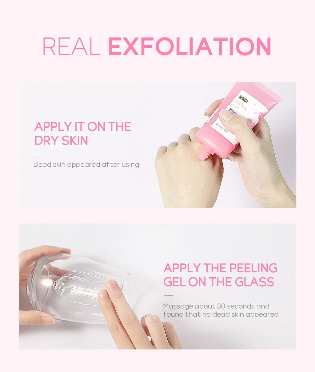 Gel Exfoliant Nettoyant Visage FENYI – Soin Blanchissant & Hydratant