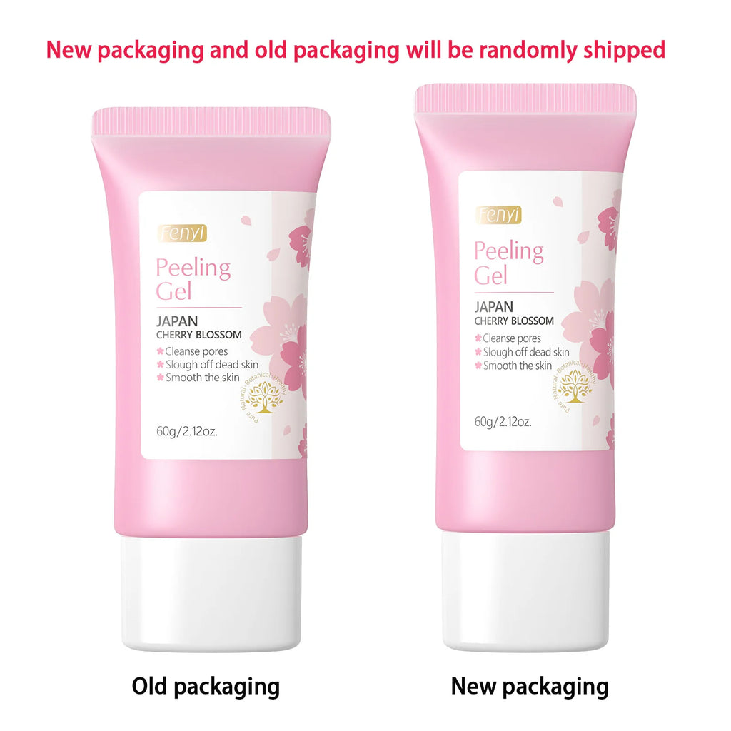 Gel Exfoliant Visage Sakura FENYI – Soin Nettoyant & Hydratant 60g