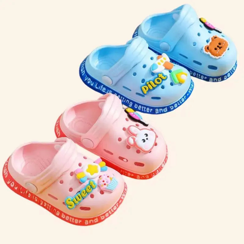 Chaussures Sandales Enfant Été – Légères, Antidérapantes & Design Cartoon pour Garçons et Filles