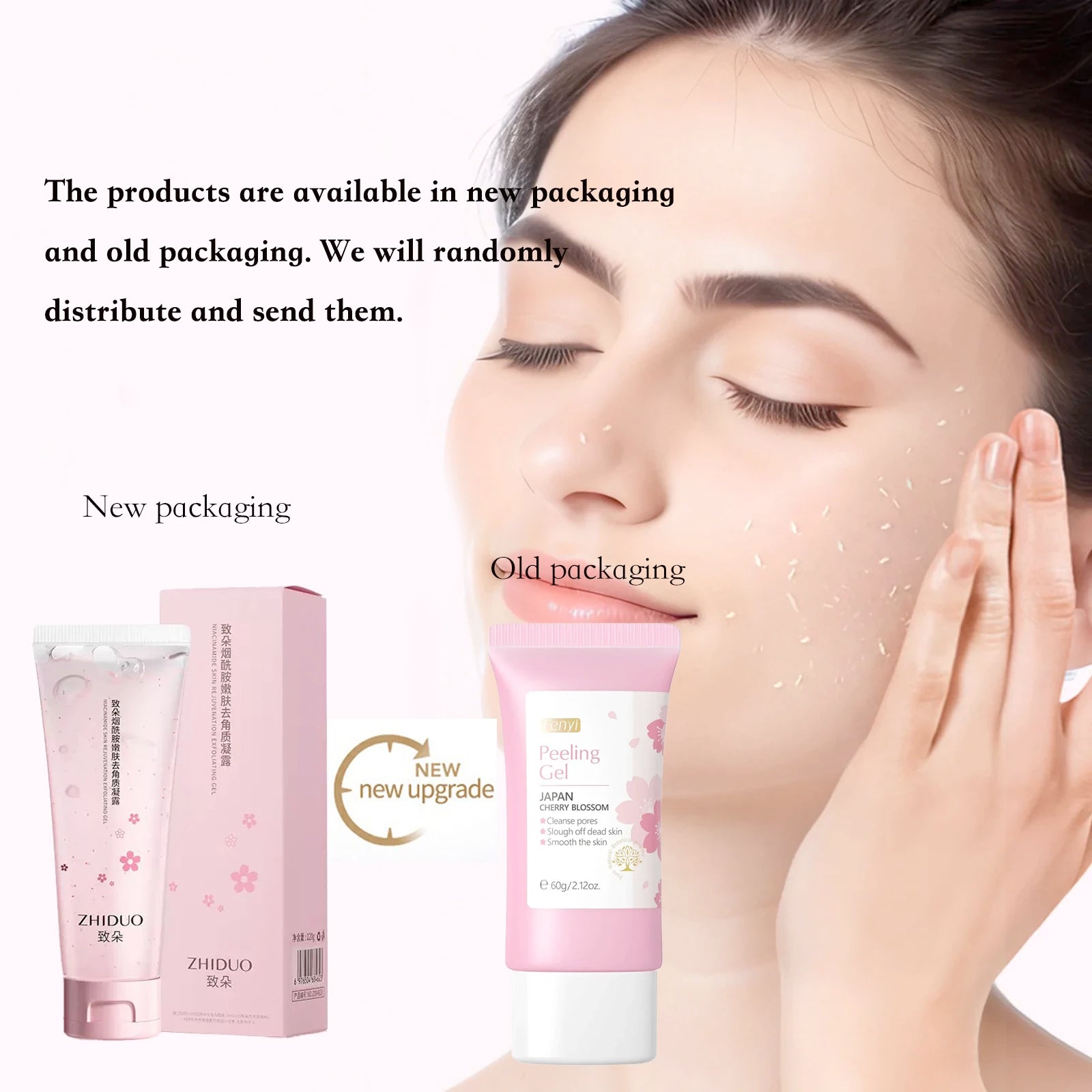 Gel Exfoliant Nettoyant Visage FENYI – Soin Blanchissant & Hydratant
