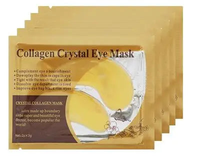 Masque Yeux Or & Collagène – 20 Pièces (10 Paires) Soin Raffermissant & Hydratant
